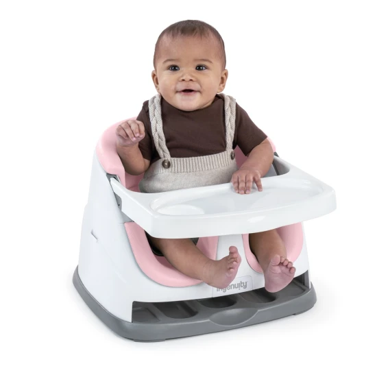 Baby Base™ Peony 2az1-ben ülésbetét székre 6h+ 15 kg-ig Ingenuity 16726-2