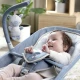 Happy Belly™ Rock-to-Bounce Chambray vibráló, zenélő masszázsülés 0h+ 9 kg-ig Ingenuity 16854-2