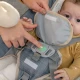 Happy Belly™ Rock-to-Bounce Parker™ vibráló, zenélő masszázsülés 0h+ 9 kg-ig Ingenuity 16853-2