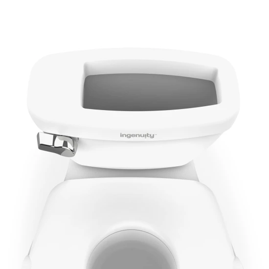 My Size™ fehér, hangeffektes gyerek bili/WC Ingenuity 11124-2