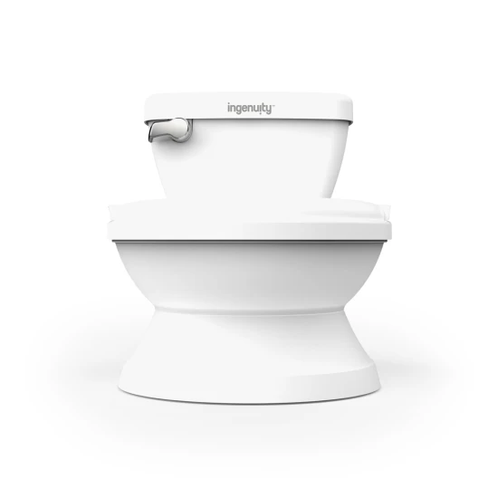 My Size™ fehér, hangeffektes gyerek bili/WC Ingenuity 11124-2