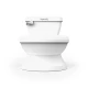 My Size™ fehér, hangeffektes gyerek bili/WC Ingenuity 11124-2