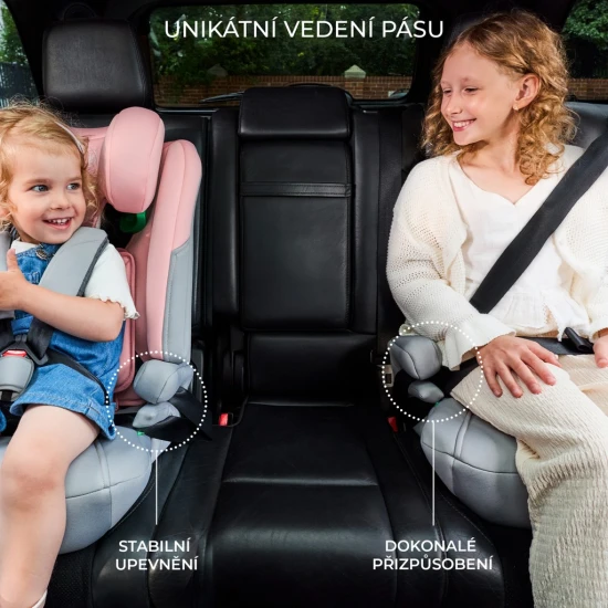 Gyerekülés I-Comfy i-Size (76 do 150 cm) Black Kinderkraft KCICOM00BLK0000