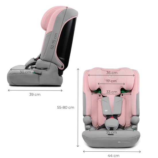Gyerekülés I-Comfy i-Size (76 do 150 cm) Pink Gyerekülés I-Comfy i-Size (76 do 150 cm) Pink Kinderkraft KCICOM00PNK0000