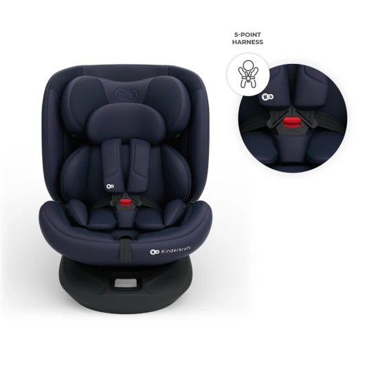 Gyerekülés i-Grow 2 Plus (40-150 cm) Navy Kinderkraft KCIGRO02NAVPL00
