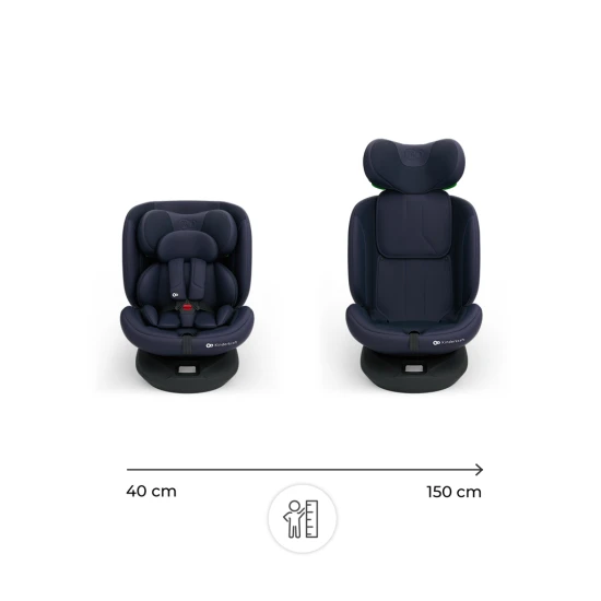 Gyerekülés i-Grow 2 Plus (40-150 cm) Navy Kinderkraft KCIGRO02NAVPL00