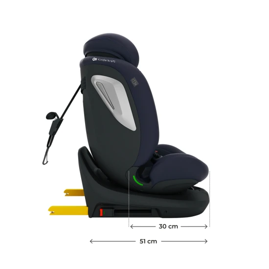 Gyerekülés i-Grow 2 Plus (40-150 cm) Navy Kinderkraft KCIGRO02NAVPL00