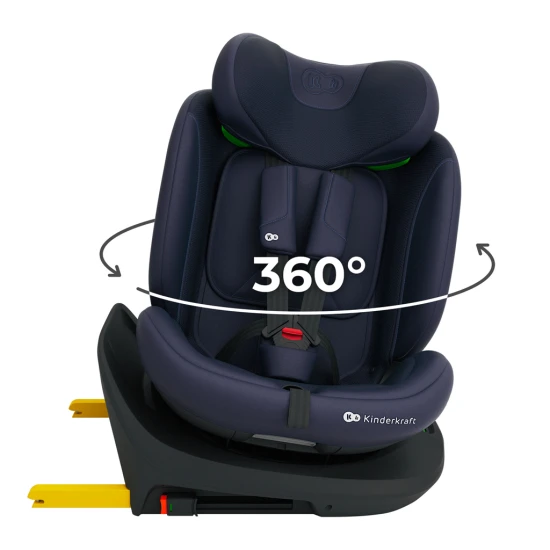 Gyerekülés i-Grow 2 Plus (40-150 cm) Navy Kinderkraft KCIGRO02NAVPL00