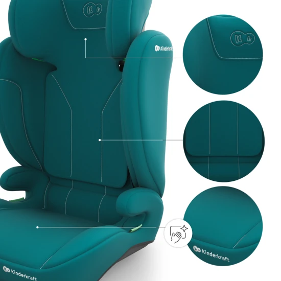 Gyerekülés i-Spark 2 Plus i-Size (100-150 cm) Green Gyerekülés i-Spark 2 Plus i-Size (100-150 cm) Green Kinderkraft KCISPA02GREPL00