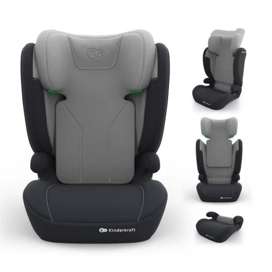Gyerekülés i-Spark 2 Plus i-Size (100-150 cm) Grey Gyerekülés i-Spark 2 Plus i-Size (100-150 cm) Grey Kinderkraft KCISPA02GRYPL00