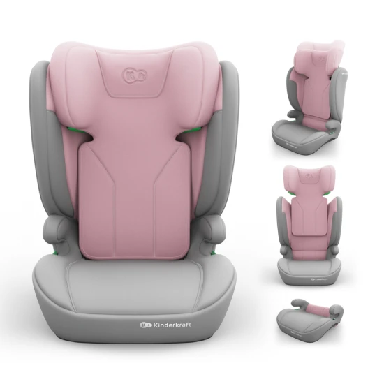 Gyerekülés i-Spark 2 Plus i-Size (100-150 cm) Pink Kinderkraft KCISPA02PNKPL00