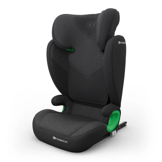 Gyerekülés Junior Fix 2 Plus (100-150 cm) Black Kinderkraft KCJUFI20BLKPL0N