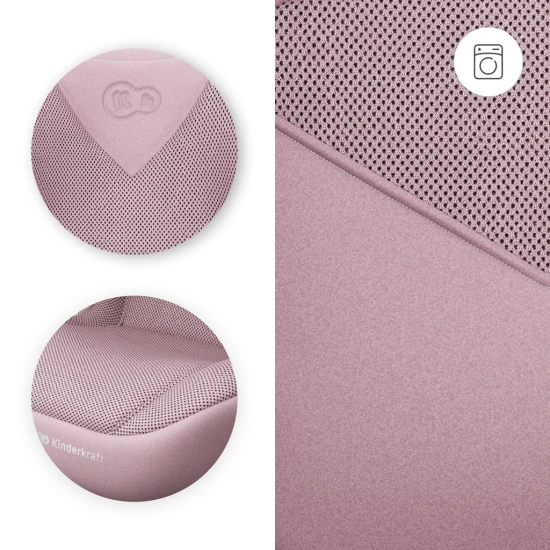 Gyerekülés Junior Fix 2 Plus (100-150 cm) Pink Kinderkraft KCJUFI20PNKPL0N