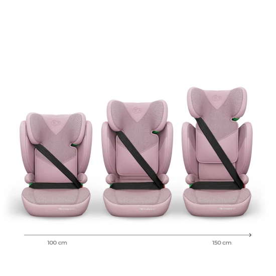 Gyerekülés Junior Fix 2 Plus (100-150 cm) Pink Kinderkraft KCJUFI20PNKPL0N