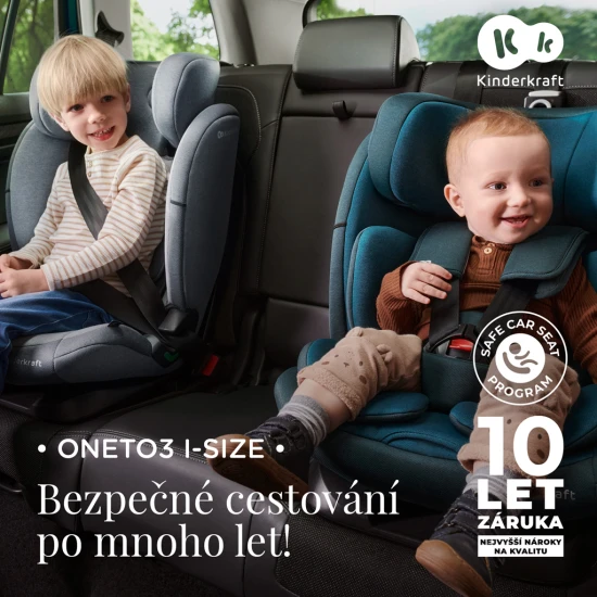 Gyerekülés Oneto3 i-Size 76-150cm + Isofix Cherry pearl Gyerekülés Oneto3 i-Size 76-150cm + Isofix Cherry pearl Kinderkraft KCONE300RED0000
