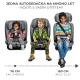 Gyerekülés Oneto3 i-Size 76-150cm + Isofix Cherry pearl Gyerekülés Oneto3 i-Size 76-150cm + Isofix Cherry pearl Kinderkraft KCONE300RED0000