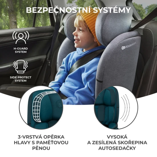 Gyerekülés Oneto3 i-Size 76-150cm + Isofix Cool grey Kinderkraft KCONE300GRY0000