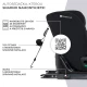 Gyerekülés Oneto3 i-Size 76-150cm + Isofix Graphite black Kinderkraft KCONE300BLK0000