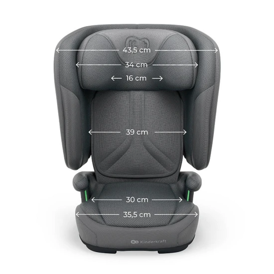 Összecsukható gyerekülés Unity 2 I-Size Grey Összecsukható gyerekülés Unity 2 I-Size Grey Kinderkraft KCUNIT02GRY0000
