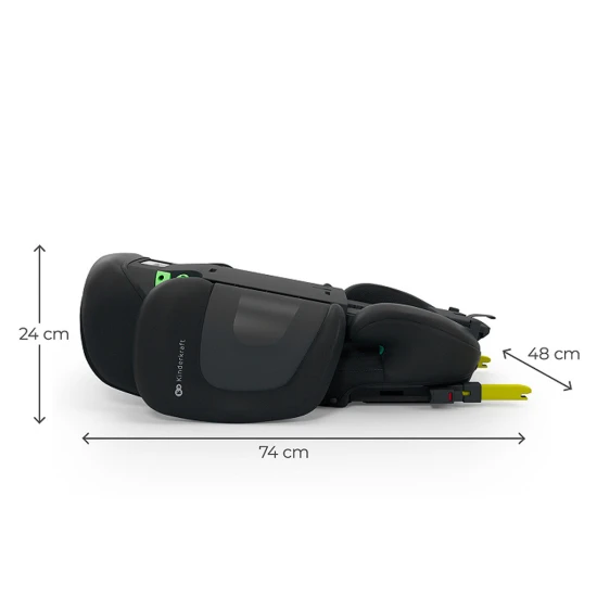 Gyerekülés Xpand 2 Pro (100 do 150 cm) Black Kinderkraft KCXPPR02BLK0000