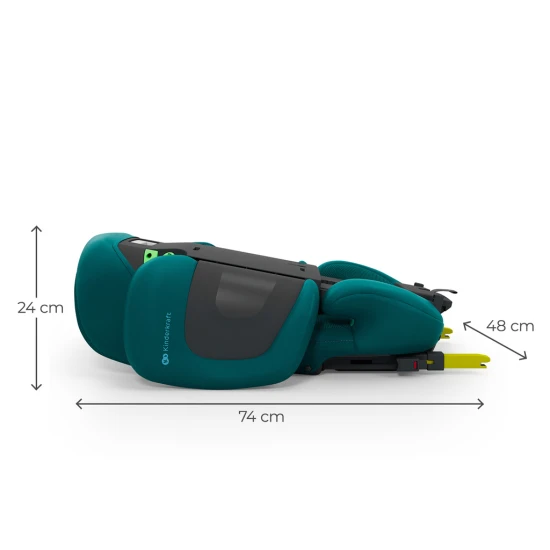 Gyerekülés Xpand 2 Pro (100 do 150 cm) Green Kinderkraft KCXPPR02GRE0000