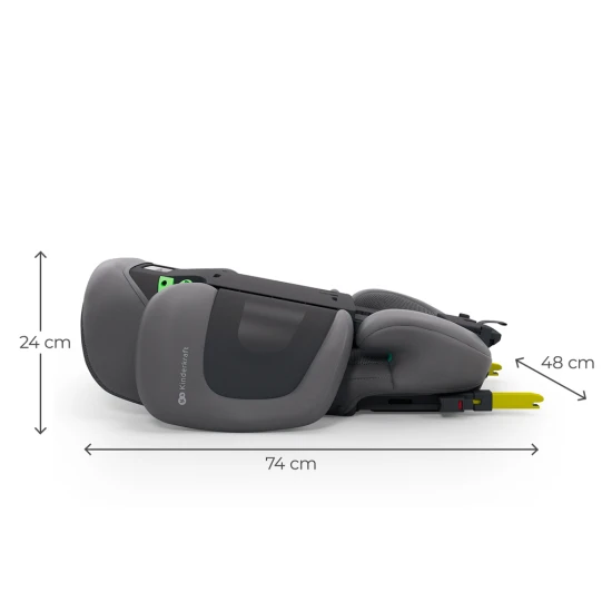 Gyerekülés Xpand 2 Pro (100 do 150 cm) Grey Kinderkraft KCXPPR02GRY0000