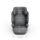 Gyerekülés Xpand 2 Pro (100 do 150 cm) Grey Kinderkraft KCXPPR02GRY0000