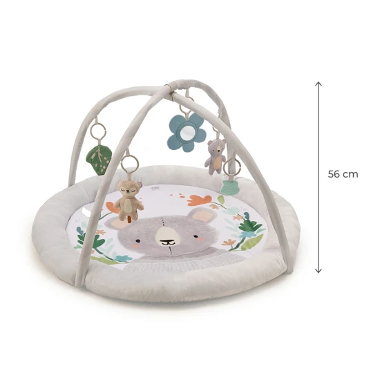 Játszószőnyeg játékhíddal Cozyplay Light Grey Játszószőnyeg játékhíddal Cozyplay Light Grey Kinderkraft KPCOZY00LGR0000