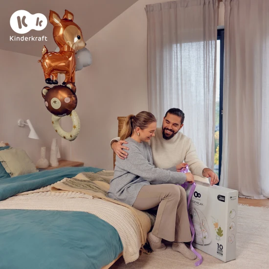Játszószőnyeg játékhíddal Cozyplay Light Grey Játszószőnyeg játékhíddal Cozyplay Light Grey Kinderkraft KPCOZY00LGR0000