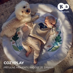 Játszószőnyeg játékhíddal Cozyplay Light Grey