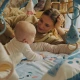 Játszószőnyeg játékhíddal Cozyplay Nordic Breeze Kinderkraft KPCOZY00NOR0000