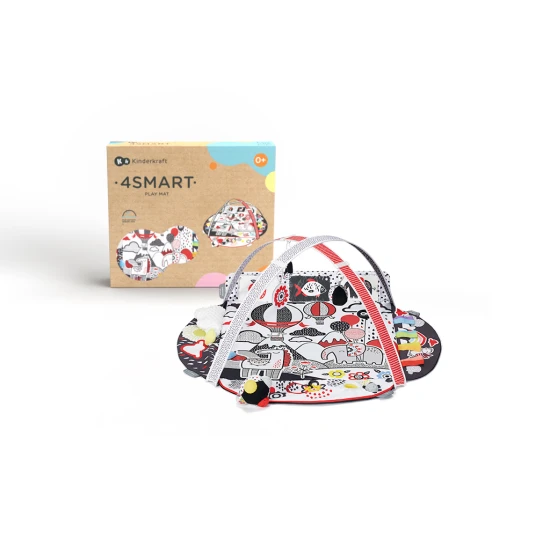 Játszószőnyeg 4Smart, Premium Kinderkraft KP4SMA00MUL0000