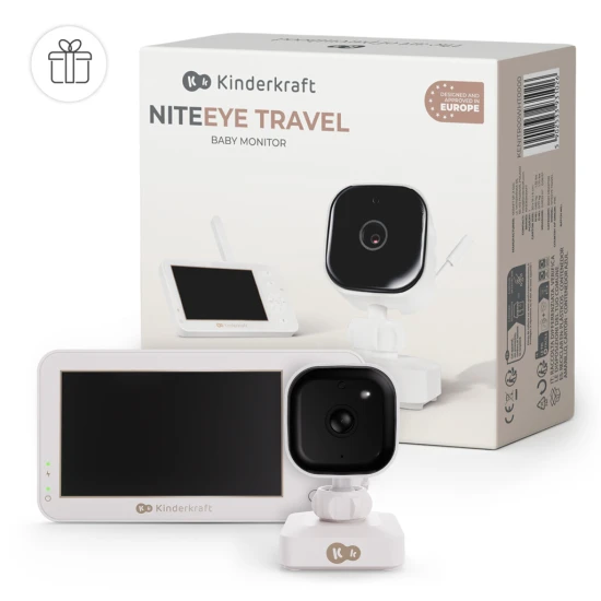 Bébiőr Wi-Fi nélkül Niteeye Travel Bébiőr Wi-Fi nélkül Niteeye Travel Kinderkraft KENITR00WHT0000