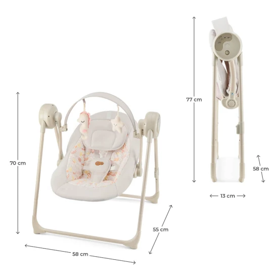 Pihenőszék Swingee Beige Pihenőszék Swingee Beige Kinderkraft KBSWIN00BEG0000