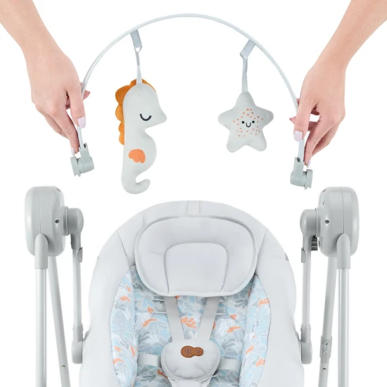 Pihenőszék Swingee Grey Pihenőszék Swingee Grey Kinderkraft KBSWIN00GRY0000
