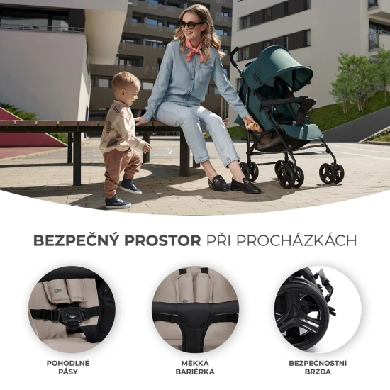 Golf babakocsi Tik Beige Golf babakocsi Tik Beige Kinderkraft KSTIK000BEG0000