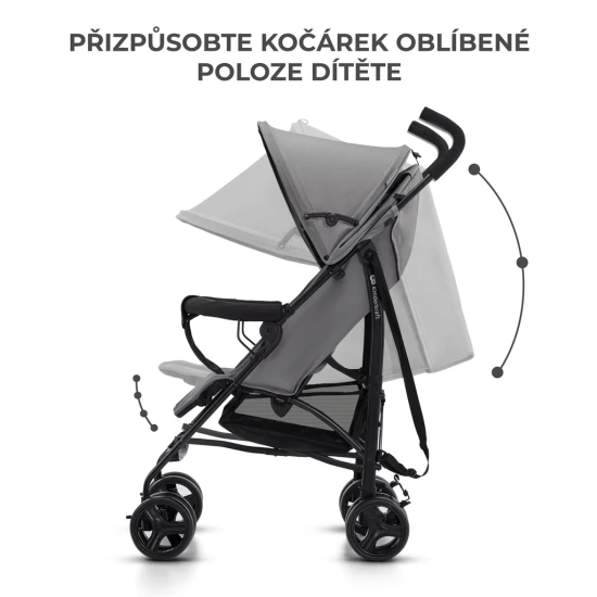Golf babakocsi Tik Stone grey Kinderkraft KSTIK000GRY0000