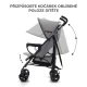 Golf babakocsi Tik Stone grey Kinderkraft KSTIK000GRY0000