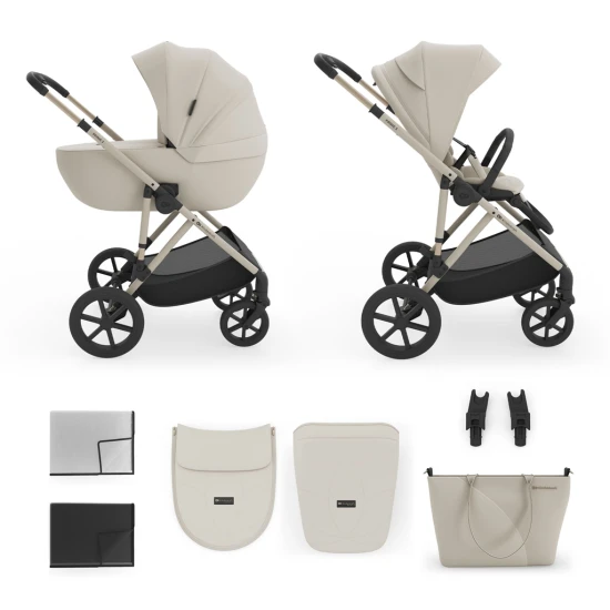 Kombinált babakocsi 2in1 Prime 3 Sand Dune Kombinált babakocsi 2in1 Prime 3 Sand Dune Kinderkraft KSPRIM03BEG2000