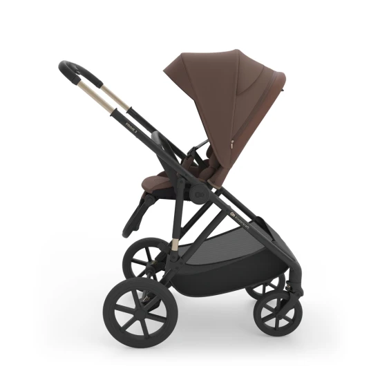 Kombinált babakocsi 2in1 Prime 3 Velvet Mocca Kinderkraft KSPRIM03BRW2000