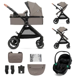 Kombinált babakocsi 3in1 Esme Pro Sand Beige