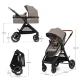 Kombinált babakocsi 3in1 Esme Pro Sand Beige Kombinált babakocsi 3in1 Esme Pro Sand Beige Kinderkraft KSESME00BEG300N