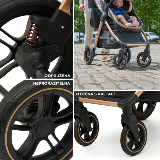 Kombinált babakocsi 3in1 Esme Pro Sand Beige Kombinált babakocsi 3in1 Esme Pro Sand Beige Kinderkraft KSESME00BEG300N