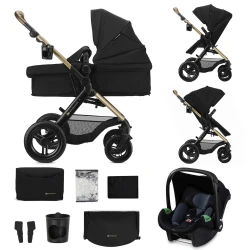 Kombinált babakocsi 3in1 Moov 2 XL Air Black