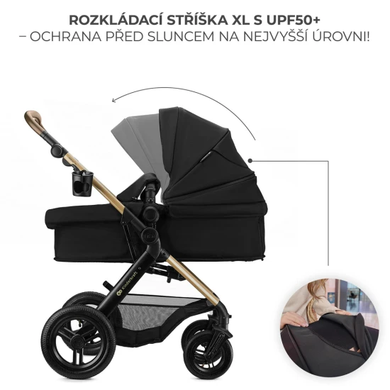 Kombinált babakocsi 3in1 Moov 2 XL Air Black Kombinált babakocsi 3in1 Moov 2 XL Air Black Kinderkraft KSMOOVXLBLK0000