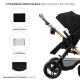 Kombinált babakocsi 3in1 Moov 2 XL Air Black Kombinált babakocsi 3in1 Moov 2 XL Air Black Kinderkraft KSMOOVXLBLK0000