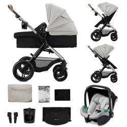 Kombinált babakocsi 3in1 Moov 2 XL Air Grey