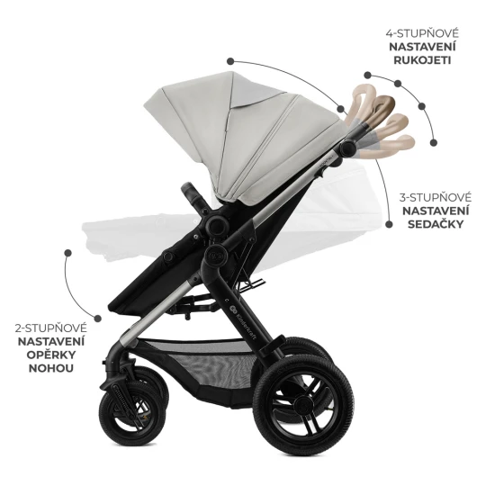 Kombinált babakocsi 3in1 Moov 2 XL Air Grey Kombinált babakocsi 3in1 Moov 2 XL Air Grey Kinderkraft KSMOOVXLGRY0000