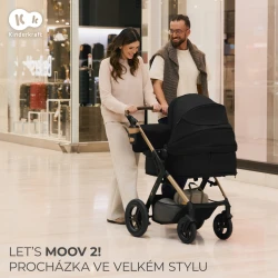 Kombinált babakocsi 3in1 Moov 2 XL Air Grey Kombinált babakocsi 3in1 Moov 2 XL Air Grey