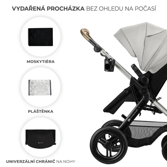 Kombinált babakocsi 3in1 Moov 2 XL Air Grey Kombinált babakocsi 3in1 Moov 2 XL Air Grey Kinderkraft KSMOOVXLGRY0000